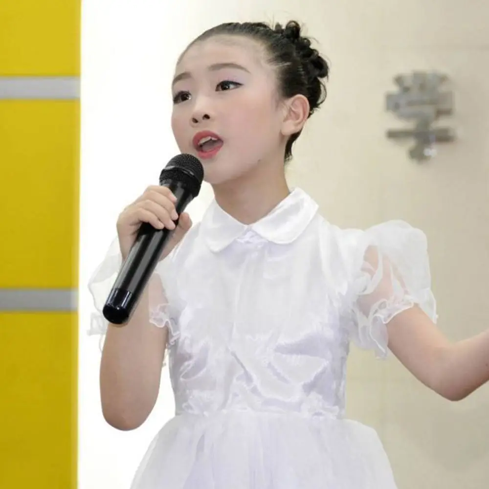 

Party Practice Microphone Microphone Prop Simulate Speech Prop Toy Fake Microphone Stage Costume Prop Karaoke Microphone