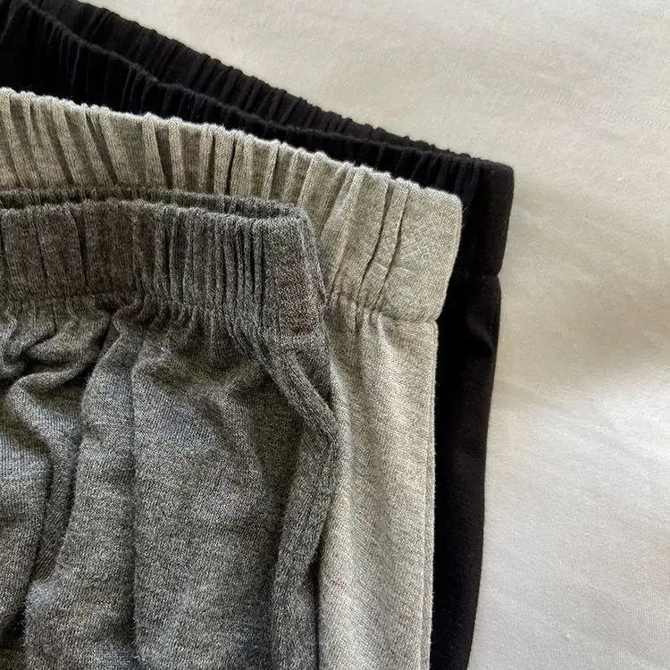 High Waist Wide Leg Sleep Pants Women's Loose Fit Modal Cotton Shorts Spring Summer Sport Casual Home Wear Trousers