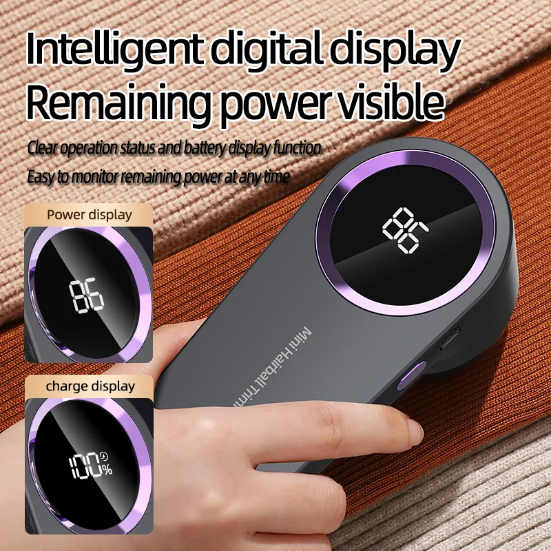 Portable Hair Ball Trimmer Home Clothes Shaving Machine Pill Removal Tool Shaver Lint Remover For Sweater USB Rechargeable image 4