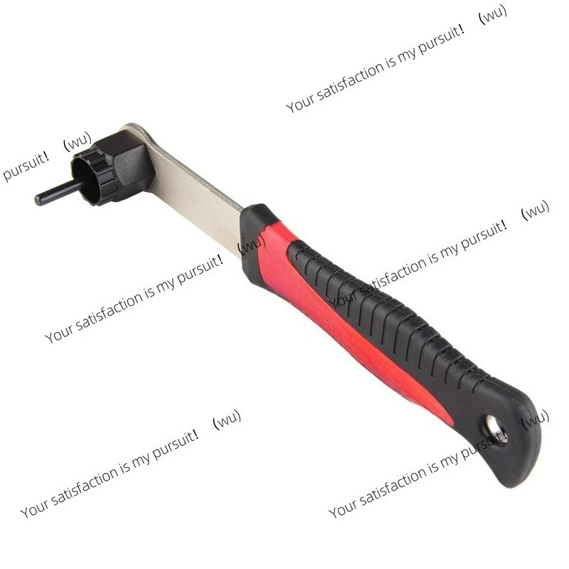 Flywheel mounted wrench bicycle, hardware on-board combination