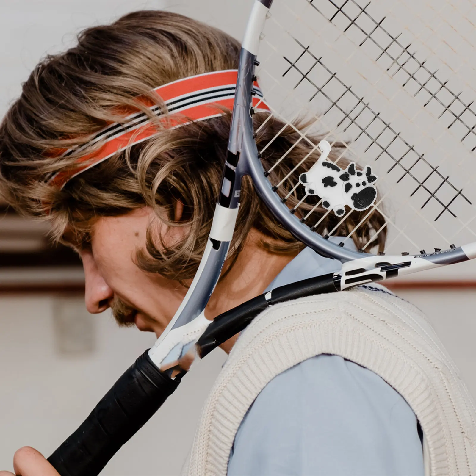 

Набор из 6 силиконовых виброгасителей для теннисных ракеток: амортизаторы, легко устанавливаемые, улучшающие стабильность, стильные, для игры на открытом воздухе