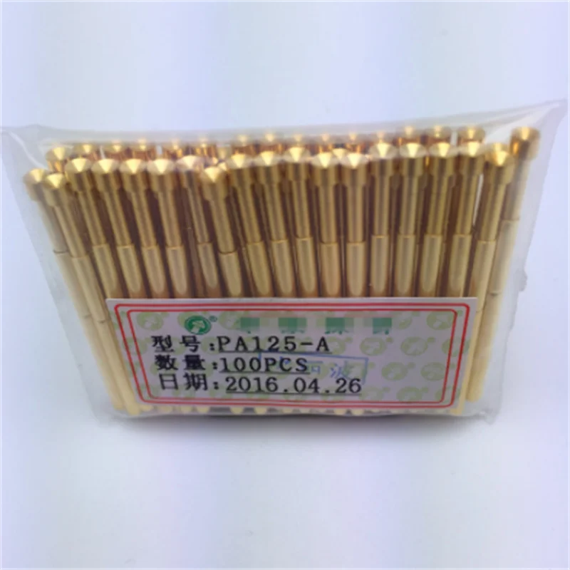 

PA125-A 2.0mm Dia 33.3mm Length Metal Spring Pressure Test Probe Needle