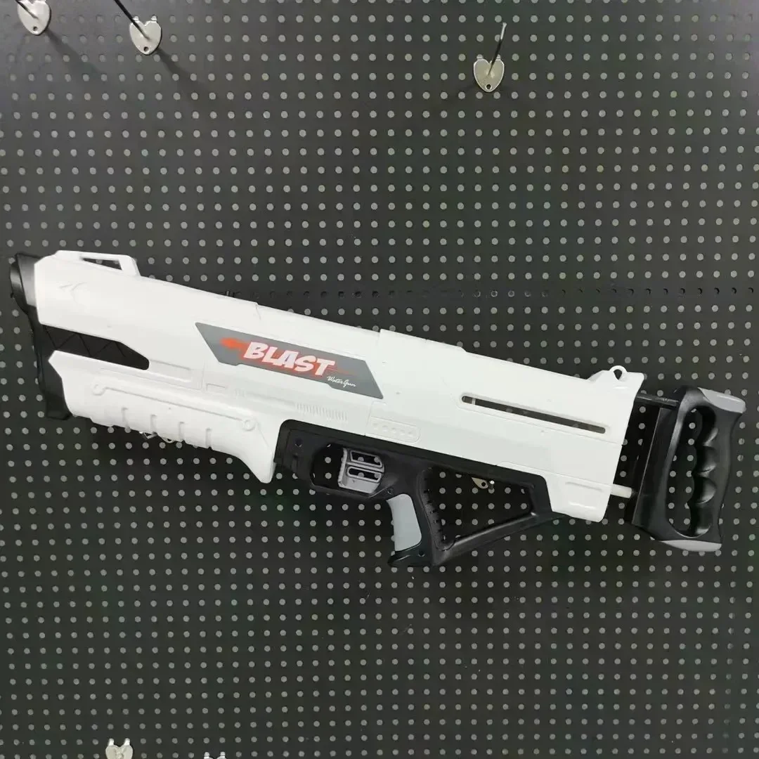 Pistola de água de super alta potência, brinquedo sem bateria, pistola pull-out manualmente, spray blaster, jogo ao ar livre, brinquedo de água para meninos e adultos