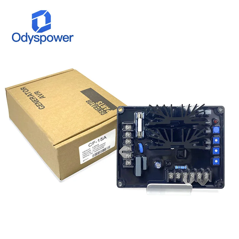 

CF-15A Diesel Brushless Generator Self-excited Magnetic Control Board AVR Voltage Regulator Generator Parts