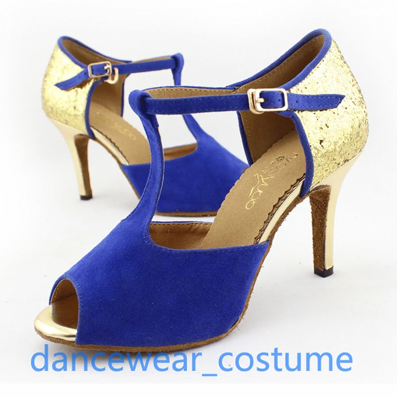 Nuevos zapatos de baile de Salsa modernos de alta calidad para fiesta de mujer, zapatos de tacón alto para mujer, sandalias US5-9, 4 colores