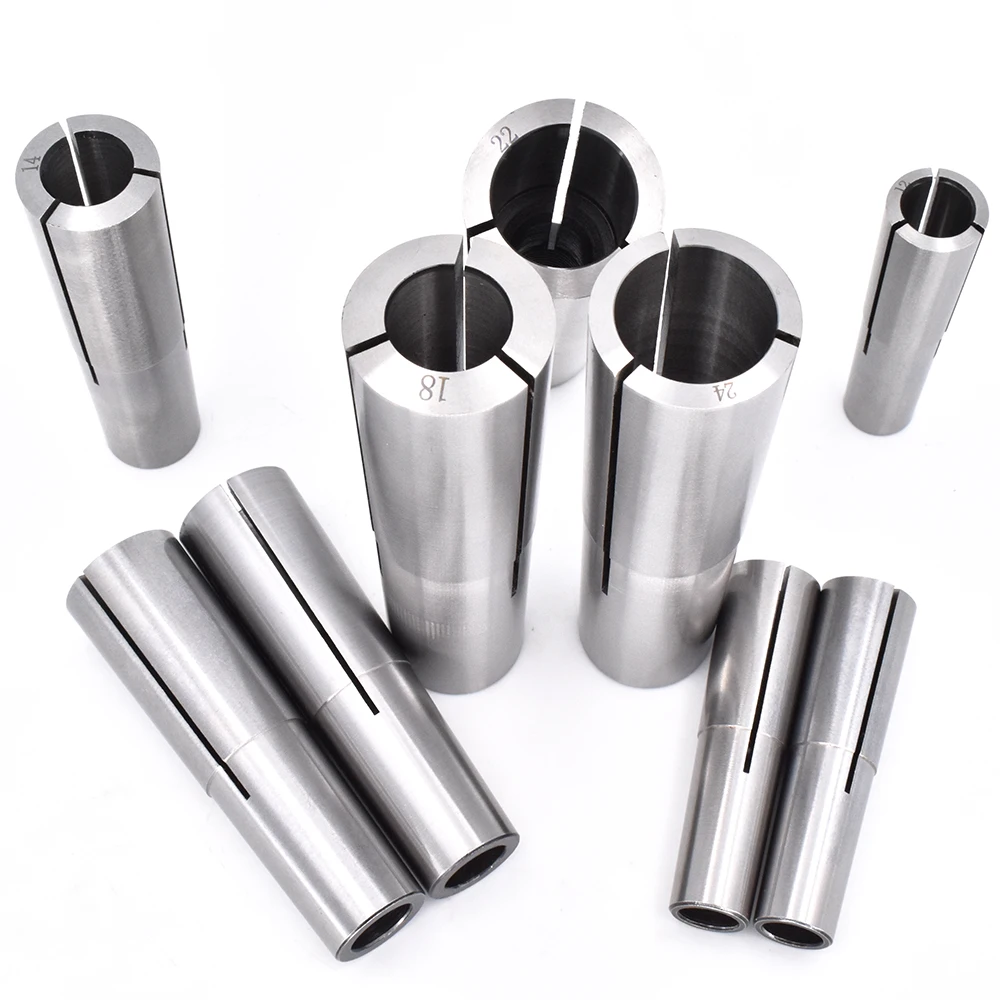 11pcs MT3 collet set chuck 3-20mm ms spring collet morse taper spring collet thread M12 collet chuck cnc milling