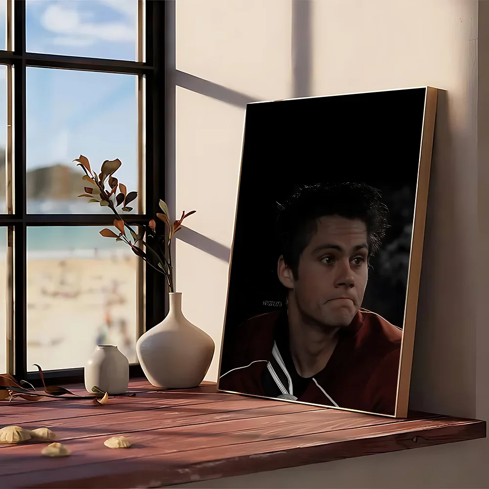 في سن المراهقة وولف ستايلز Stilinski المشارك لا مؤطرة المشارك كرافت نادي بار ورقة خمر ملصق جدار الفن اللوحة غرفة نوم دراسة ملصقات