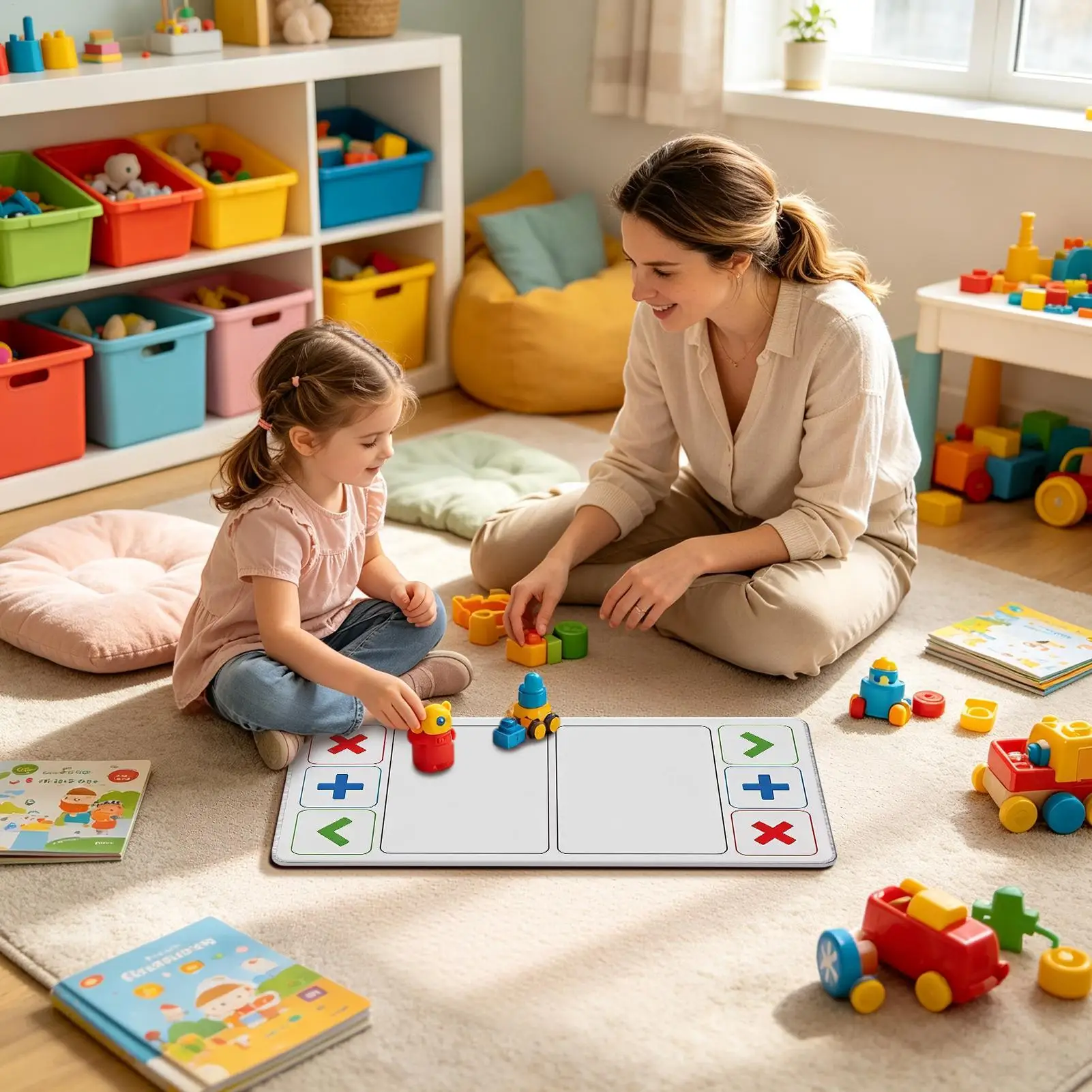 Fidget Trading Board für Squishyed Neopren Squishyed Swap Mat, Organizer für Spieltermine, Klassenzimmer- und Familienaktivitäten-Zubehör – Detail 2