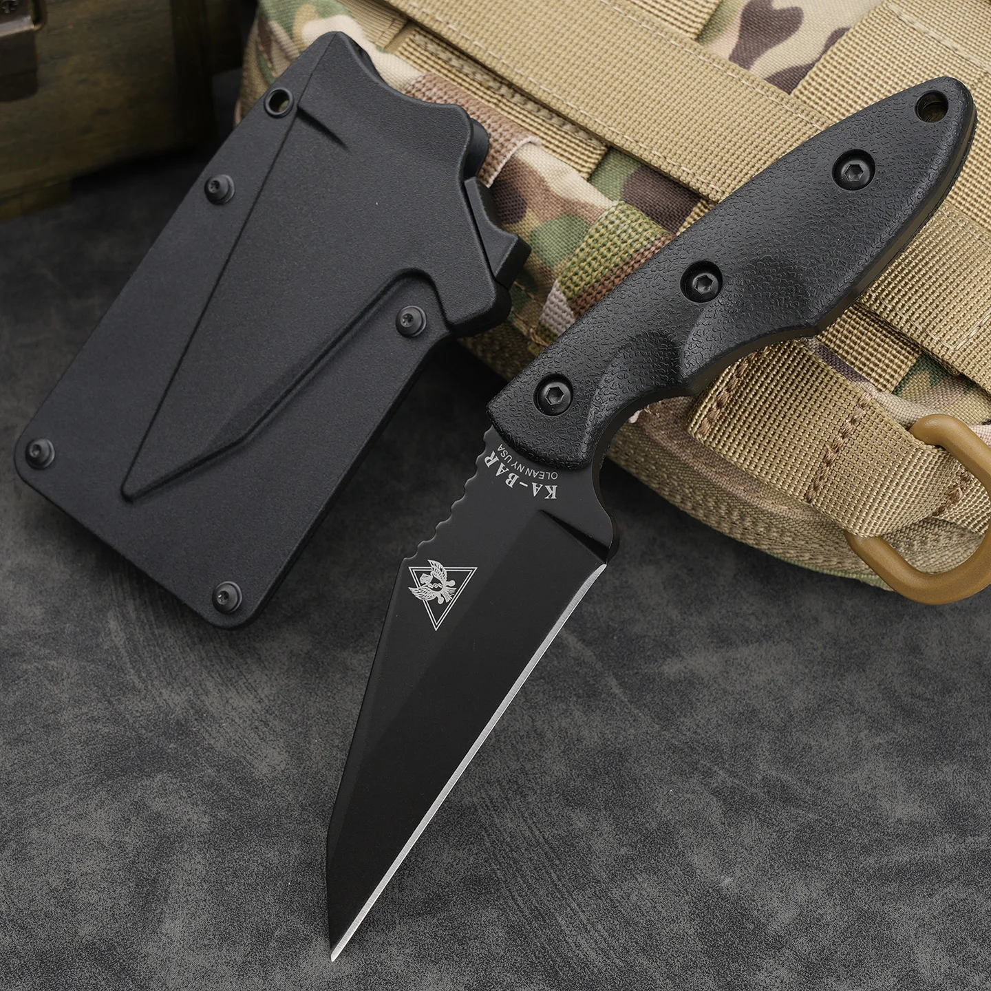 Outdoor-Allzweckmesser mit hoher Härte, tragbare Notfallmesser für Outdoor-Wanderungen und Camping, Geschenke für Männer. – Detail 1