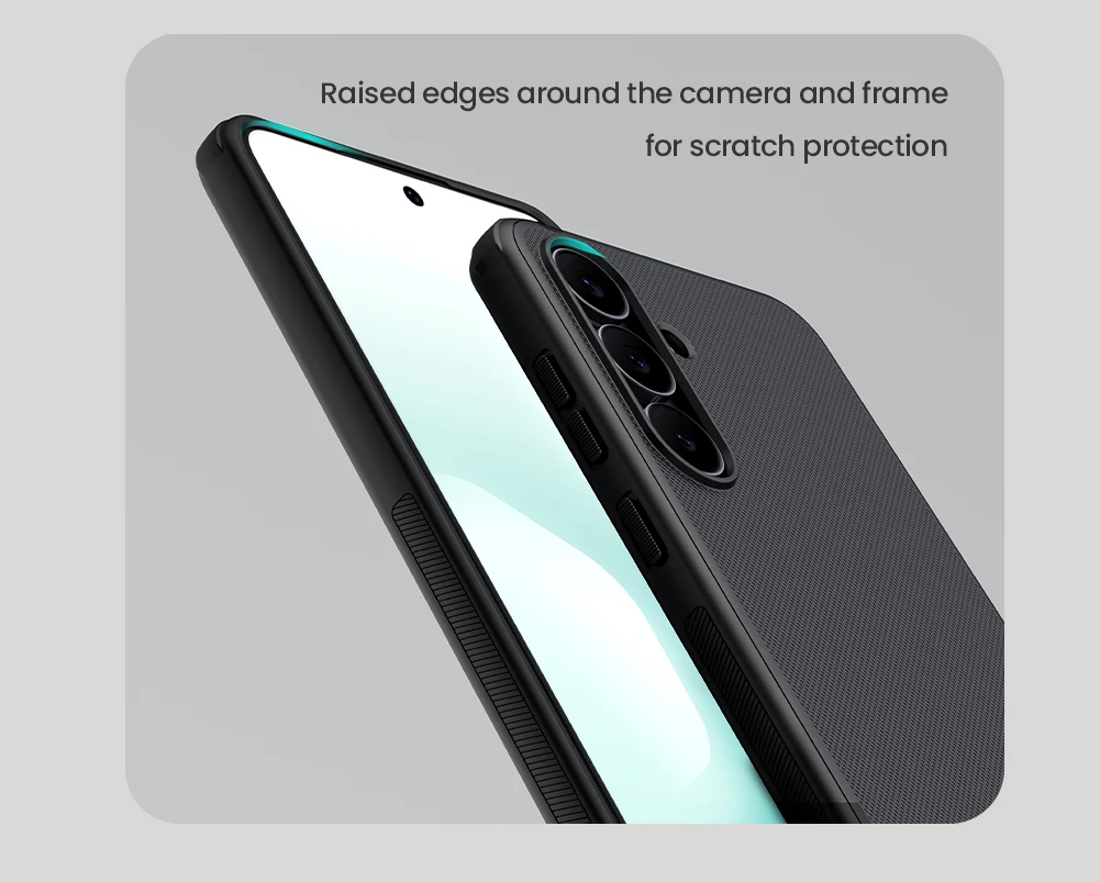 Für Samsung Galaxy S25 FE 5G Nillkin Hülle Hard PC Super Frosted Shield Pro Ultradünne 360-Grad-Rückseite mit mattem Schutz