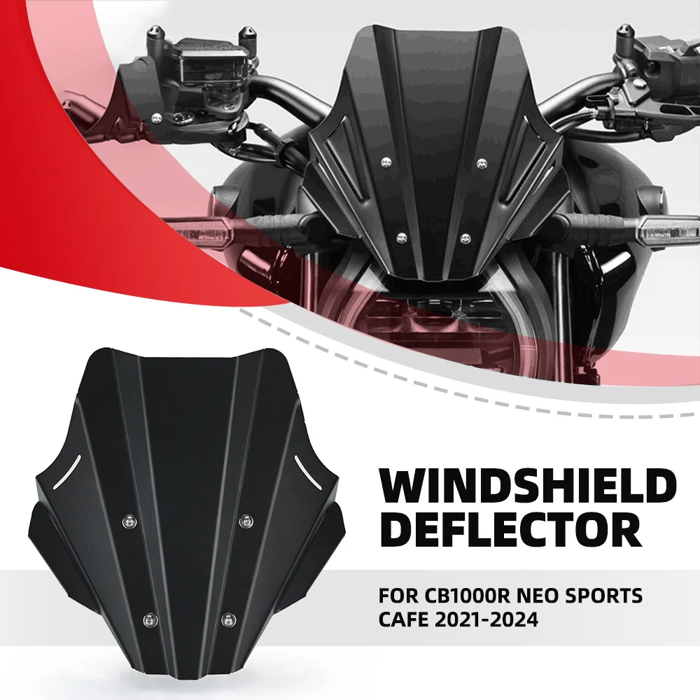 

Motorcycle For Honda CB1000R Neo Sports Cafe 2021 2022 2023 2024 Windshield Screen Visor Accessories T5-5754 Aluminium CB 1000 R