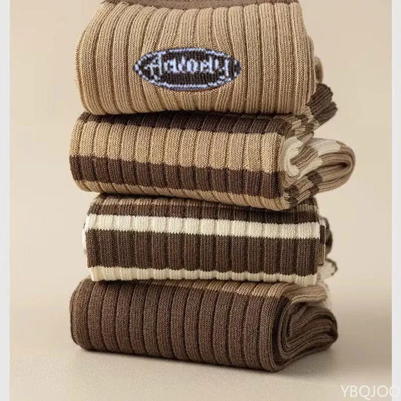 

5-парные модные цветные носки для экипажа, дышащие удобные повседневные носки для женщин, ношение на все сезоны