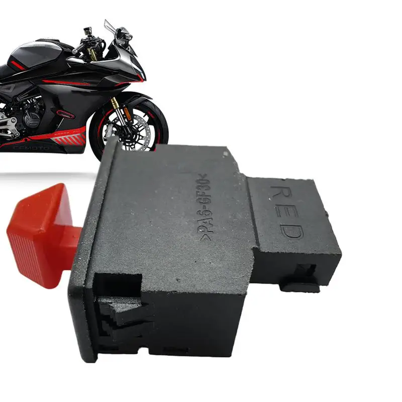 Motorcycle Double Turn Button Double Flash Turn Button for Motorcycle High Brightness Warning Controller Dustproof Waterproof