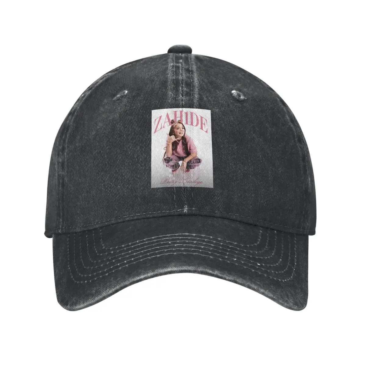 Zahide Merch Graphic Print (1) Baseball Caps Fashion Denim Fabric Hats Outdoor  Baseball Cowboy Hat for Men Women