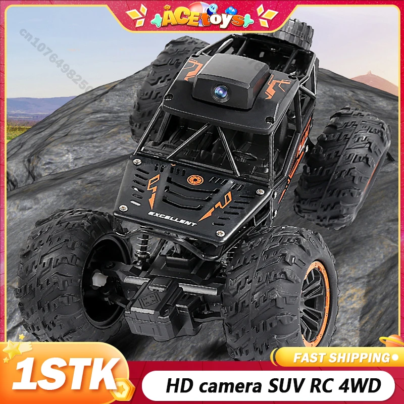 RC Cars 1:18 Remote Control 4WD Climbing Car Radio Controlled App Wifi Camera HD Buggy SUV Electric Car Boy Toys Children Gifts