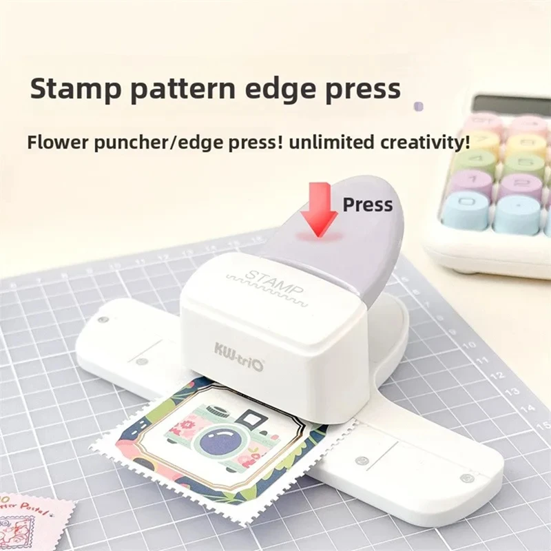 Super Sale KW-TRIO DIY Stamp Paper Lace Decor Punch Cutter for Homemade Gift