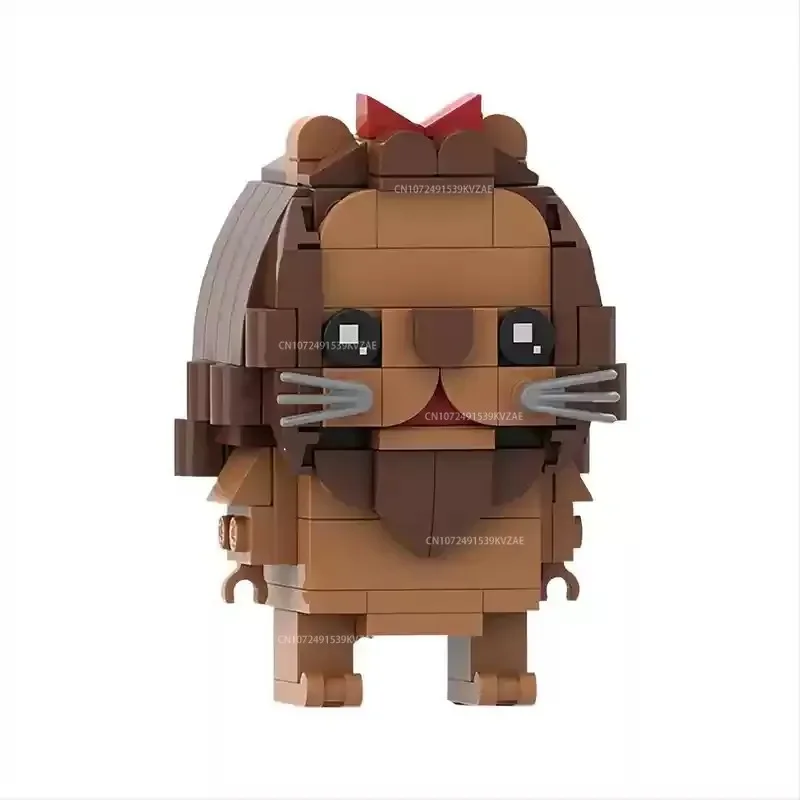 MOC The Wizardeds Building Blocks Adventure Movie Series OZ Toto Lion Flying Monkey Gale Scarecrow Bricks Toys Gifts