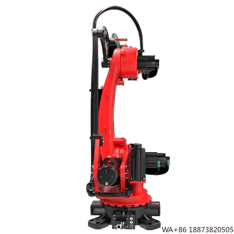 روبوت عالي الجودة BRTIRPZ3013A صناعي 130 كجم حمولة دخول 3020 مم يصل إلى المحرك PLC يتم تطبيق خصيصًا على البليت. #4