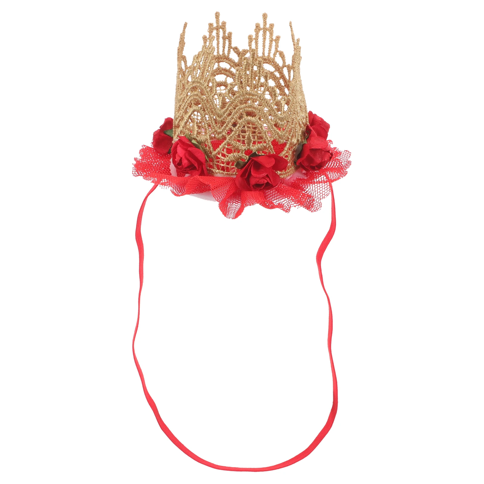 

Elegant Lace Headband Crown for Girl Crown Girl First Birthday Party Hair Accessories s Toddler Girls