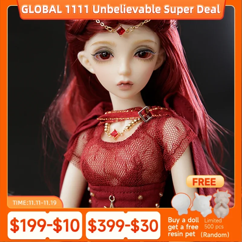 

Minifee Sia BJD куклы 1/4 девичья шарнирная кукла, модная коллекция для хобби, подарки для девочек Fairyland