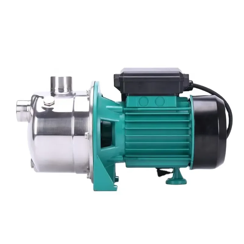 250W Stainless Steel Jet Pump 1/3HP Self Priming Water Booster for Household High Pressure Clean Water Supply System