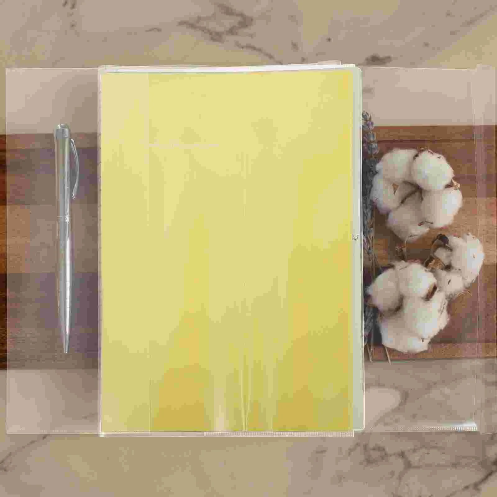 10 Pcs Protector A5 Account Book Cover Pupils Album for Photos Masking Pp Textbook Protective