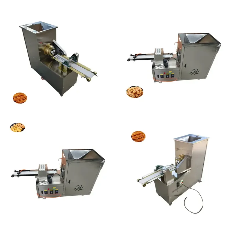 Automatic Snack Dough Twisting Machine Small Fritters Maker Crispy Snack Processor for Home Commercial Use