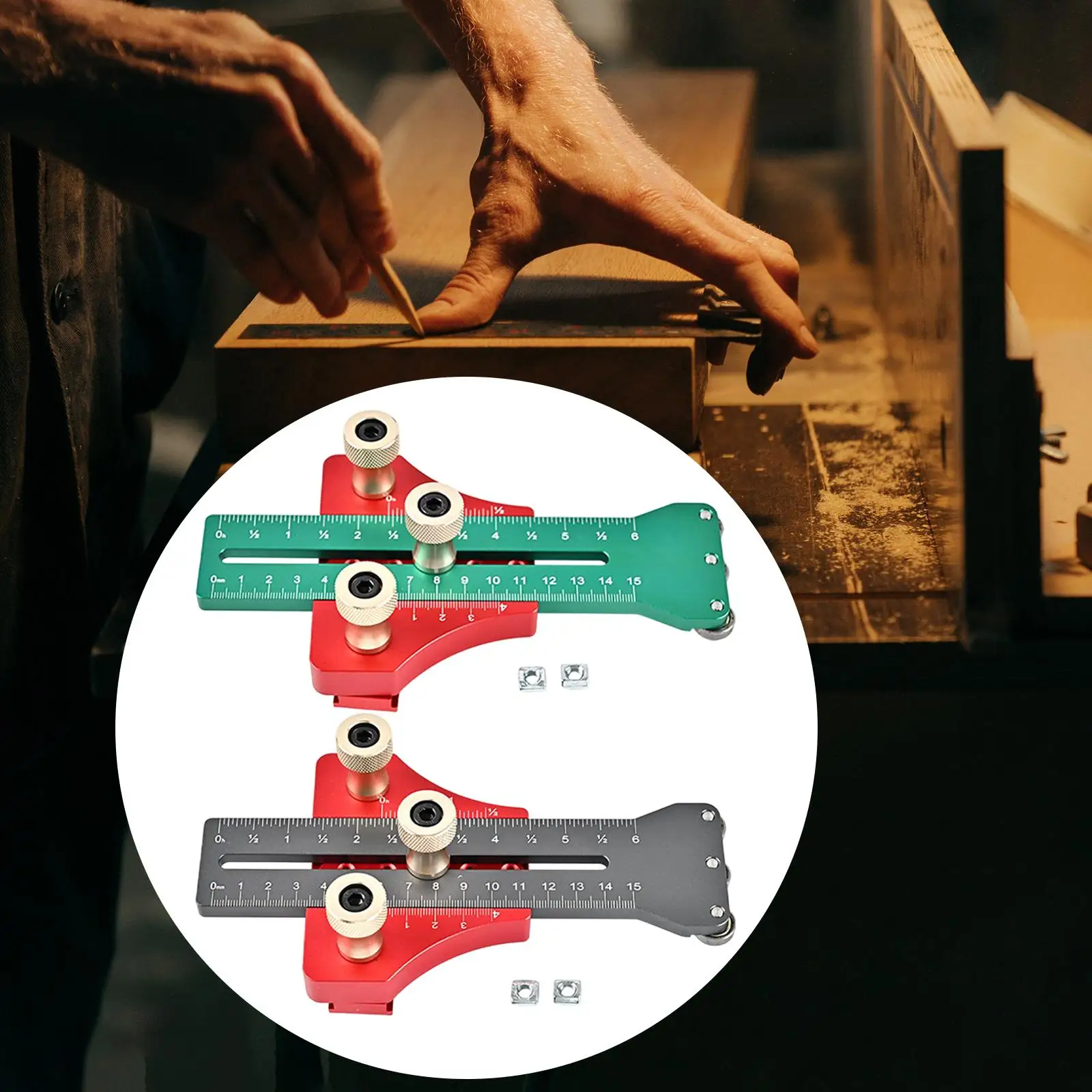 Circular Saw Jig, Fast And Fine Cutting Guide, Extended Inverted Roller Guides.