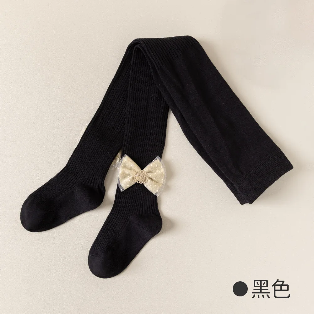 أطفال الجوارب الخريف الربيع 79% القطن فتاة صبي جميل الصلبة القوس طالب الأطفال جورب 0-10 سنة 1 زوج/الوحدة طفل جوارب طويلة #4