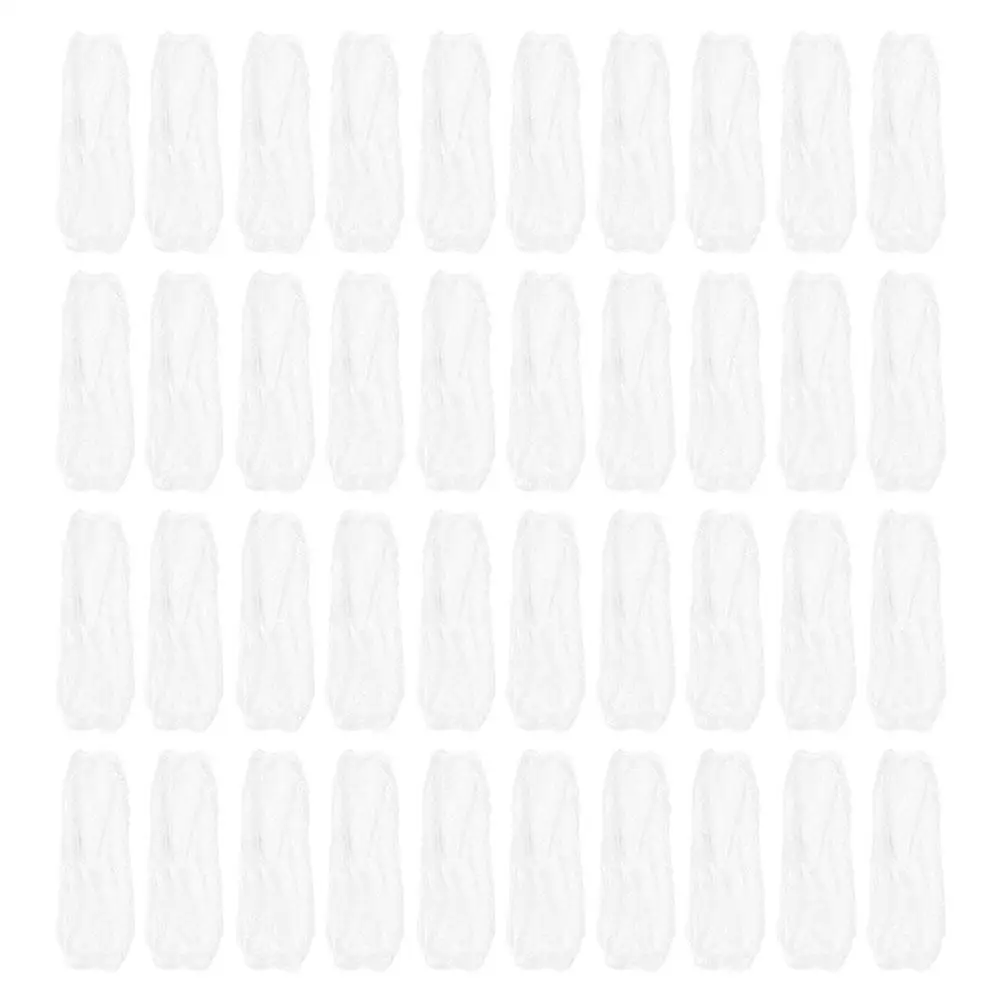 200 peças luvas protetoras para braços para braço transparente à prova de óleo mangas de trabalho transparentes uso