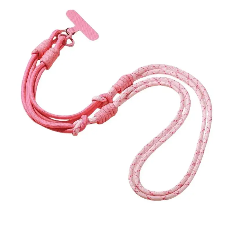Personalisiertes Trendiges Zweifarbiges Universelles Handy-Lanyard, Anti-Verlust-Gurt, Diagonaler Langer Schulter-Sicherheitsgurt – Detail 8