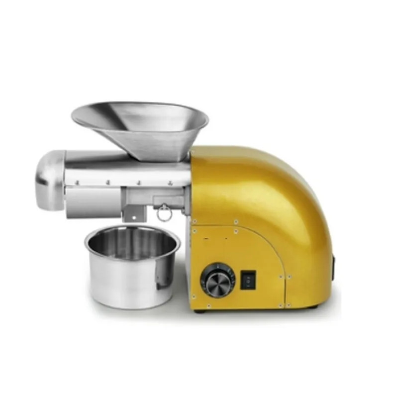 

220V stainless steel household oil press automatic German technology small commercial peanut walnut