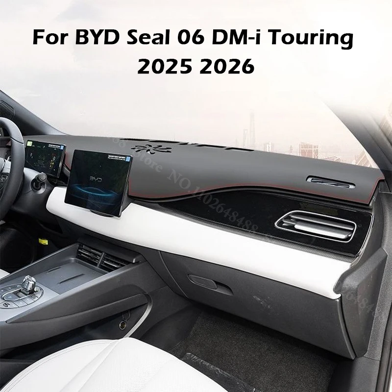 byd-seal-6-dm-i-touring-2025-2026-ダッシュボードカバー-レザー製-ダッシュボード-リアウィンドウ-ライトシールドパッド-マット-サンプロテクター-アクセサリー