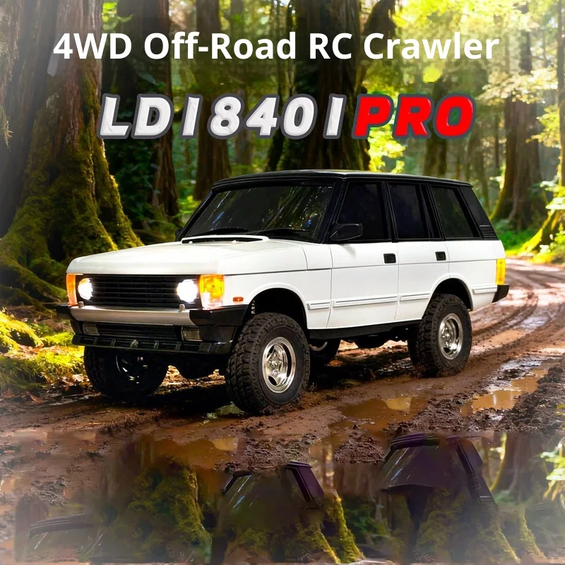 LDRC18401PRO 1/18 Sensory Brushless 4WD RC Off road Remote Control Vehicle Climbing Model Dynamic Lighting Boy Gift