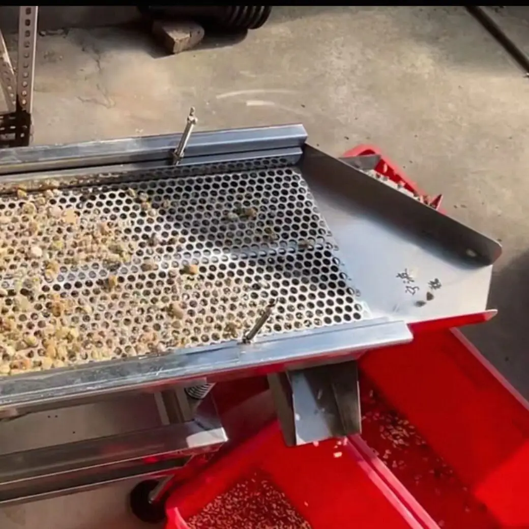 Food Sieve Machine Electric Screen Screening Machine Vibrating Screen For Power Or Grain Material Screening Maker