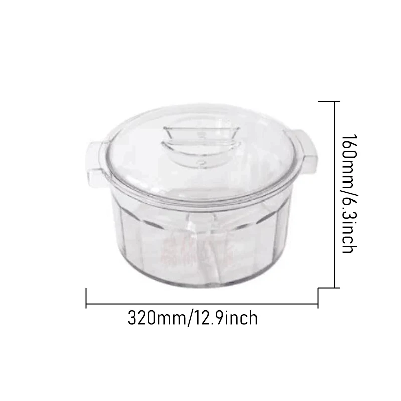 KT-280A KT-280C Magnetic Clear Tumbler/Bucket