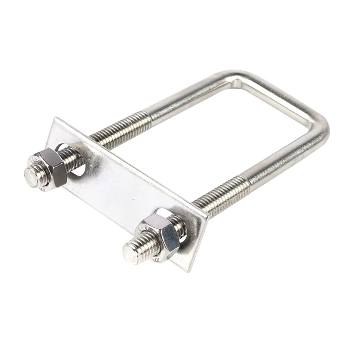 304 Stainless Steel U-Shaped Screw / Right Angle u-Shaped Pipe Clamp / Hoop Clamp