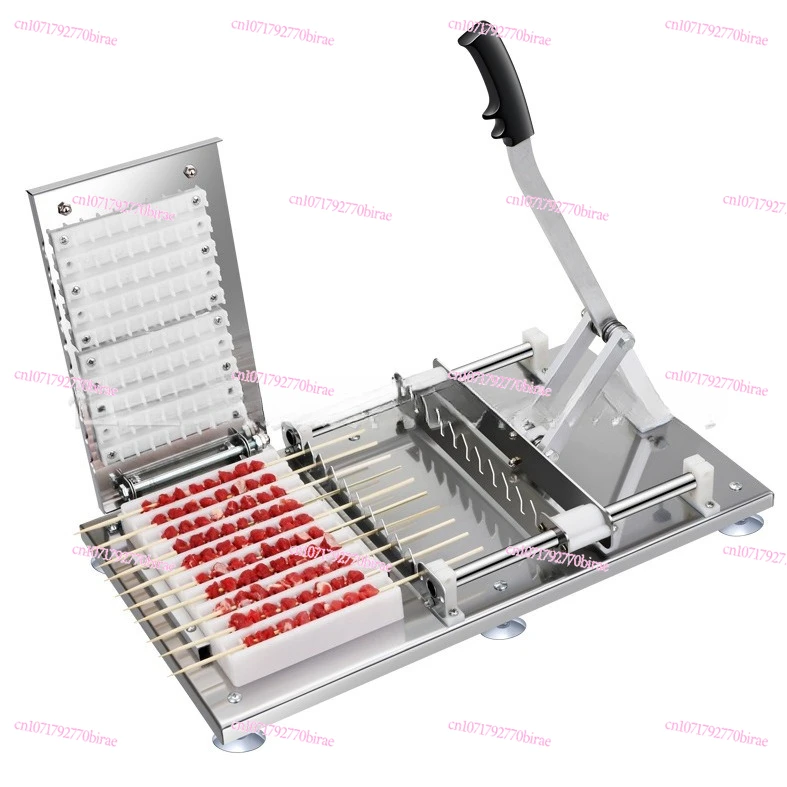 

Stainless Steel Meat Skewer Semi-automatic Mutton Barbecue Shop Fast