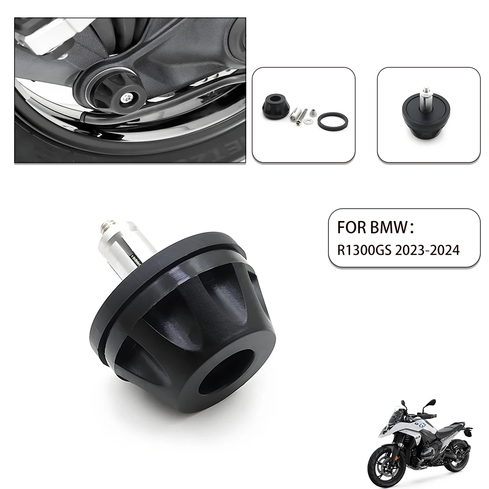 Motorcycle final drive case Cardan crash slider protector, durable protection for BMW R1300GS 2023-2024 models