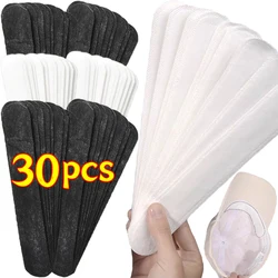 30pcs Women's Hat Sweat Absorber Stickers Men Anti-dirt Sports Belt Cap Rim Invisible White Tape Hat Size Reducer Liner Pads