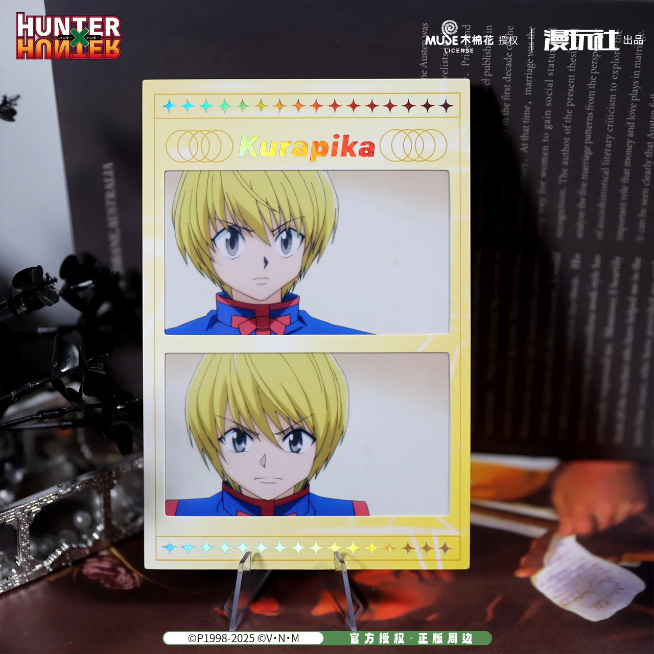 Hunter x Hunter Gon Freecss Killua Zoldyck Kurapika Chrollo Official Authorization TV Scene Seires Paper Photo Card