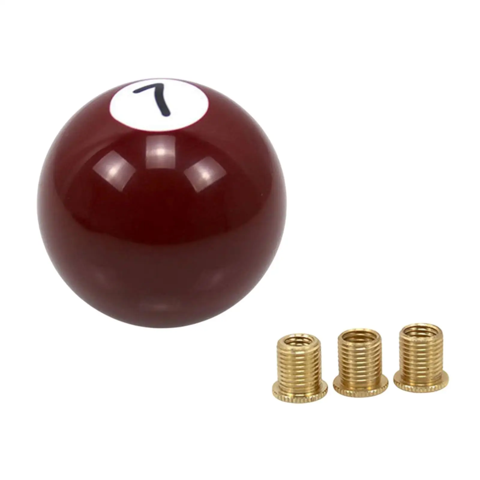 Auto Gear Shifter Knob Multipurpose Number 7 Pool Ball Fashion Directly Replace Automodified for Bus Auto Truck Fittings