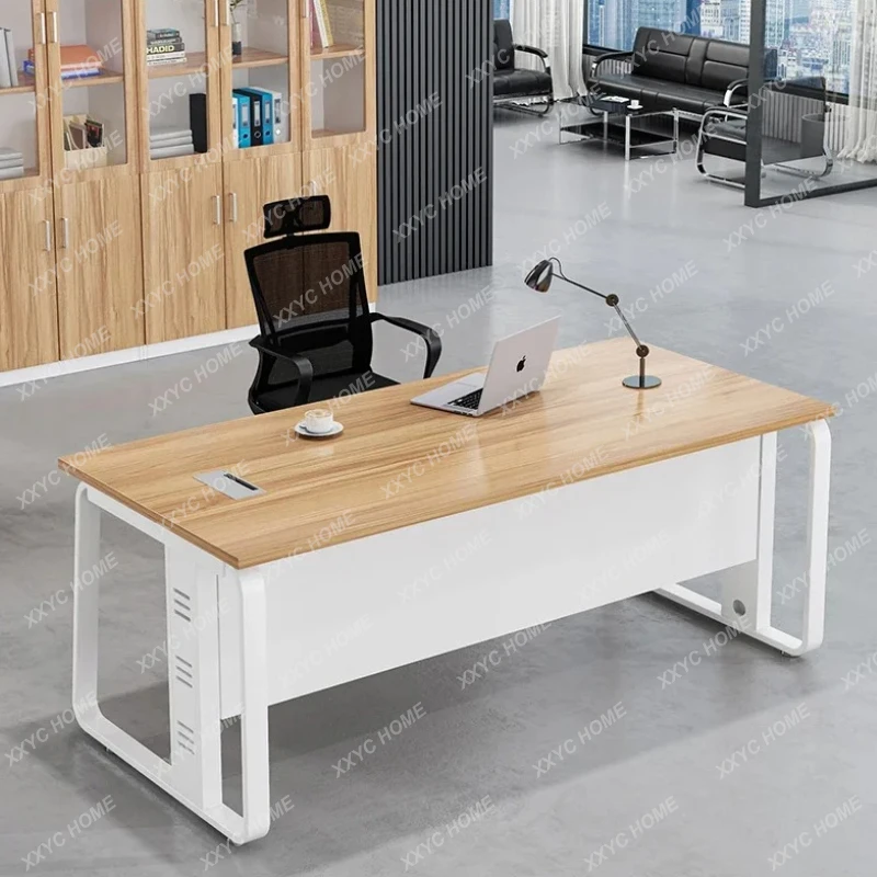 w Lounge Furniture Multifunctional Wooden Office Desk Modern Computer Gaming OfficeDesk Decoration Conferenc