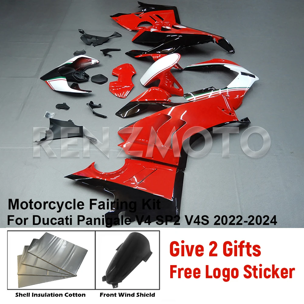 For Ducati Panigale V4 V4s S 2022 2023 2024 22-24 New ABS Motorcycle Bike Fairings Set Body Kit Bodywork Set Shell Injection 106