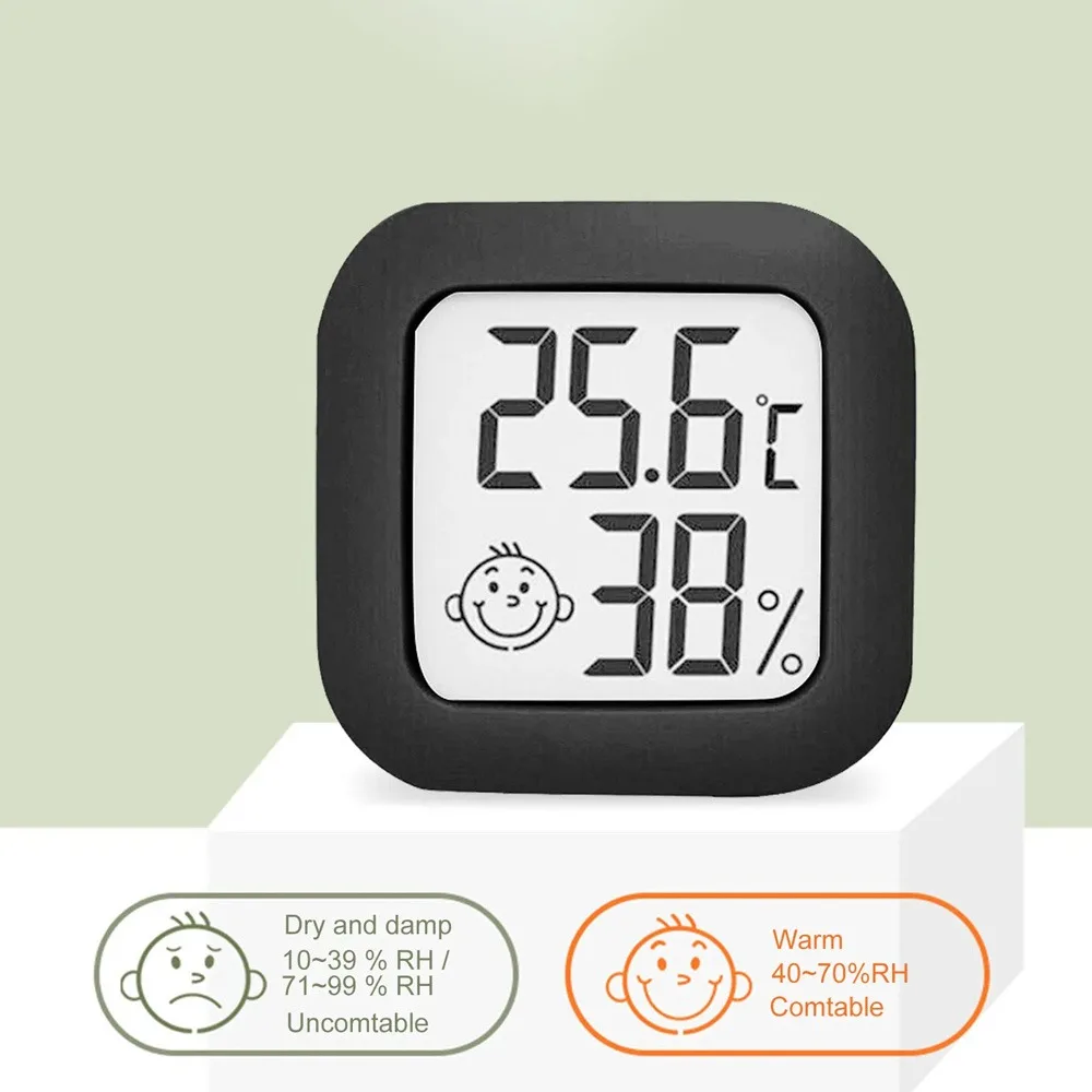 Thermomètre numérique hygromètre température ambiante intérieure LCD compteur d'humidité électroniqu
