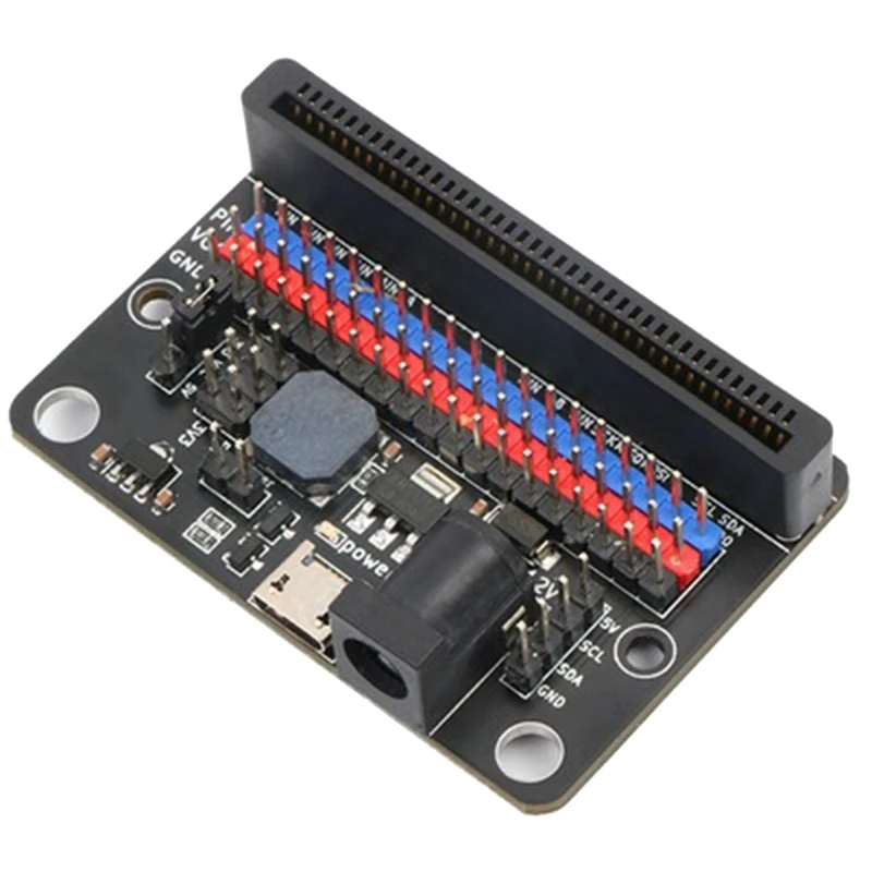 AB46-1Pcs لوح تمديد لتوسيع Microbit GPIO Python IO: بت 5 فولت مع الجرس السلبي على اللوحة #2