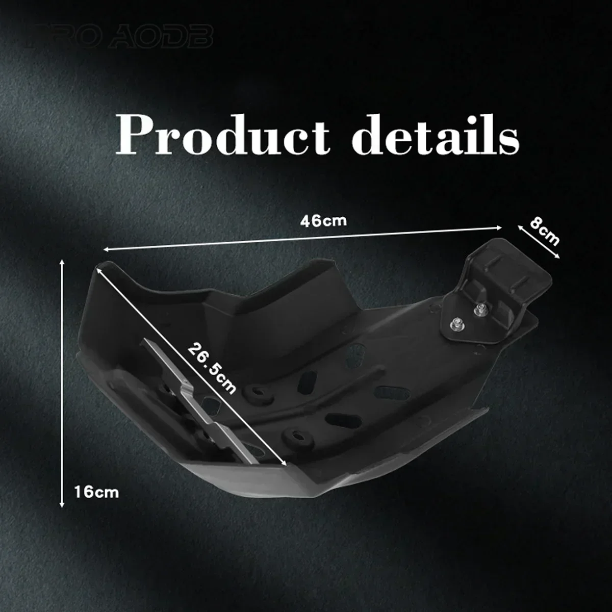 Motocross Accessorie - Spare Parts Engine Chassis Protector Guard Cover For Honda CRF250R CRF450R 2010-2016 High-Quality