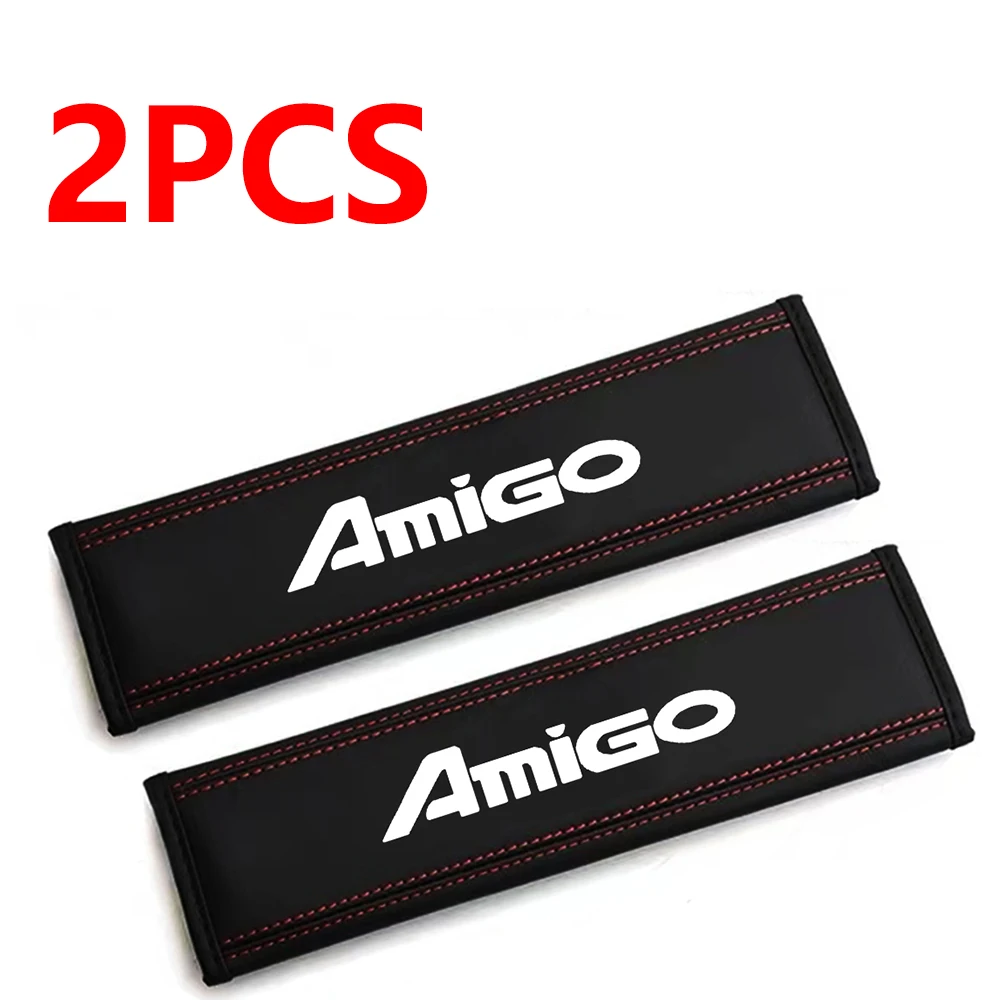 2PCS High Quality Car Seat Belt Protection Shoulder Pad Cover For ISUZU AMIGO ASCENDER ASCENDER MUX