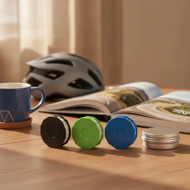 Tragbares Fahrradketten-Schmierwerkzeug mit Ölroller, sauberes Design für Outdoor-Fahrradtouren, Fahrradreparatur- und Wartungszubehör – Detail 1
