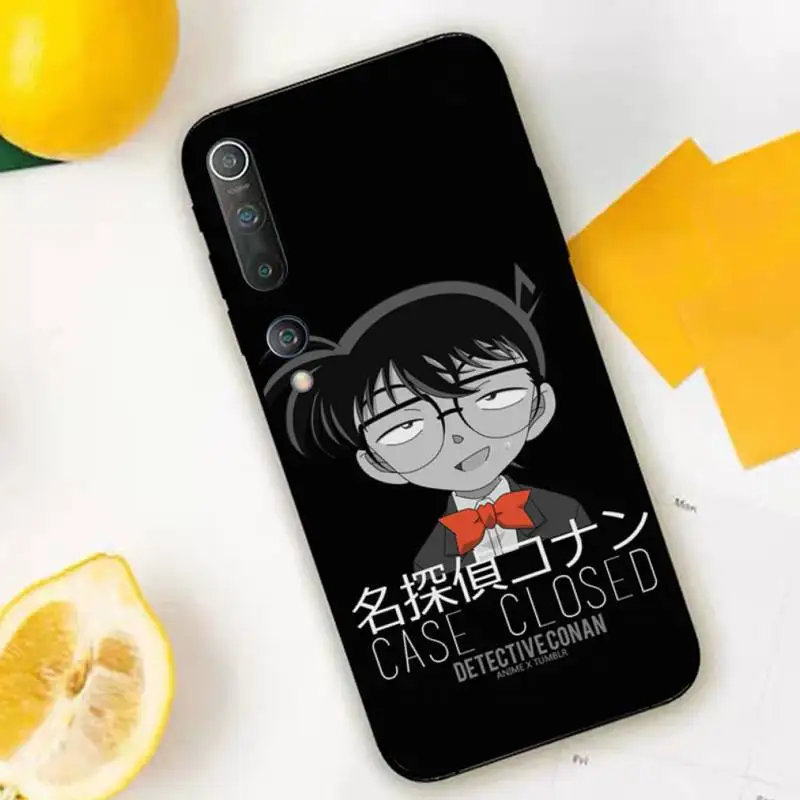 MaiYaCa Detective Conan Phone Case for Redmi 8 9 9A for Samsung J5 J6 Note9 for Huawei NOVA3E Mate20lite cover